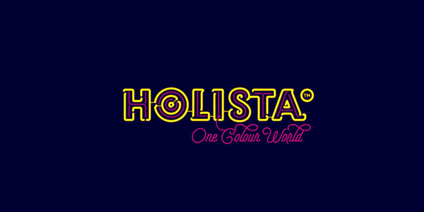 holista music festival logo tagline gif