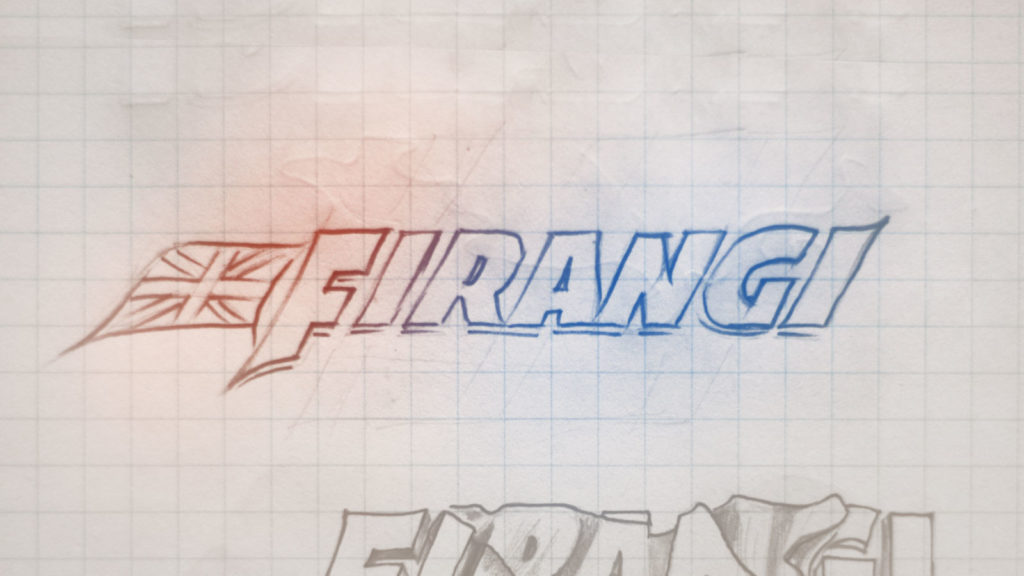 Firangi Bollywood Movie - Identity Design - Concept Drawing4