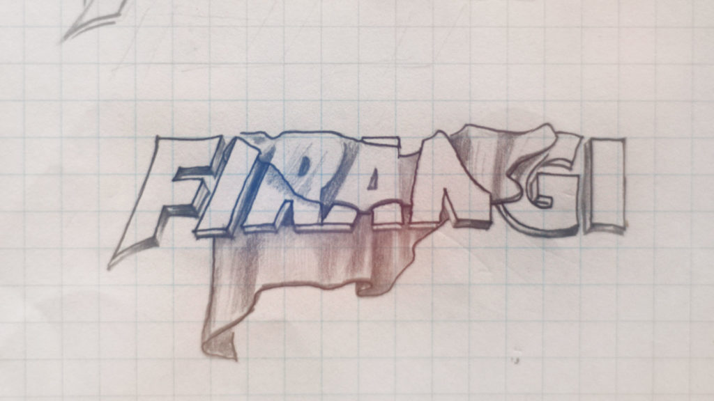 Firangi Bollywood Movie - Identity Design - Concept Drawing5