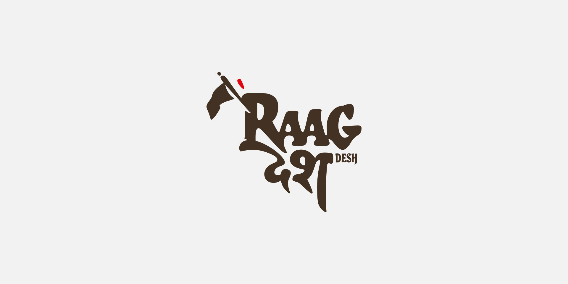 RaagDesh Bollywood Movie - Identity Design - Logotype colour2