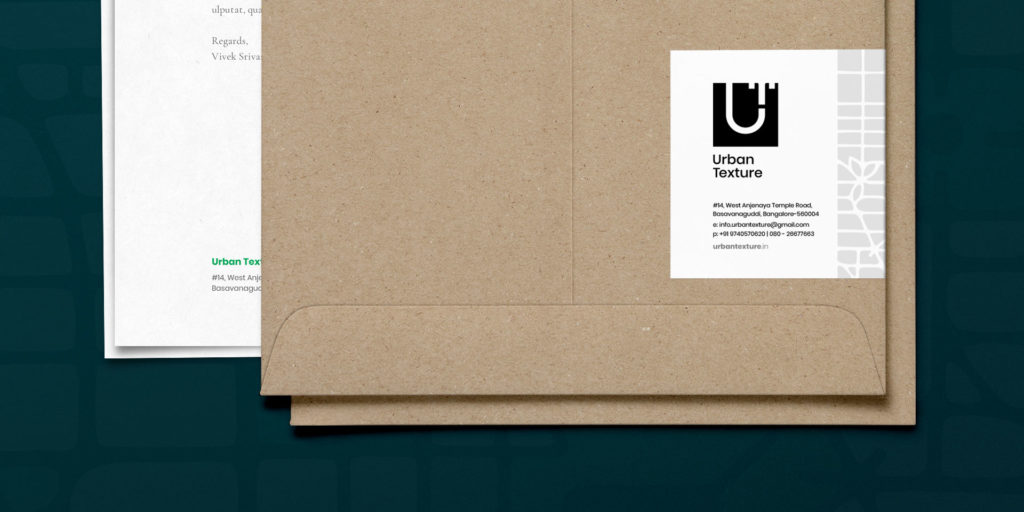 Urban Texture Architecture Design Studio India - Identity Stationary2